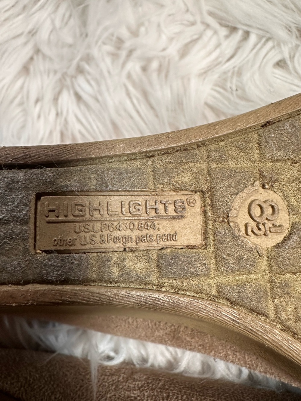Highlights • Vintage Y2K Wedge Loafers Ribbon Moccasins - Picture 10 of 12